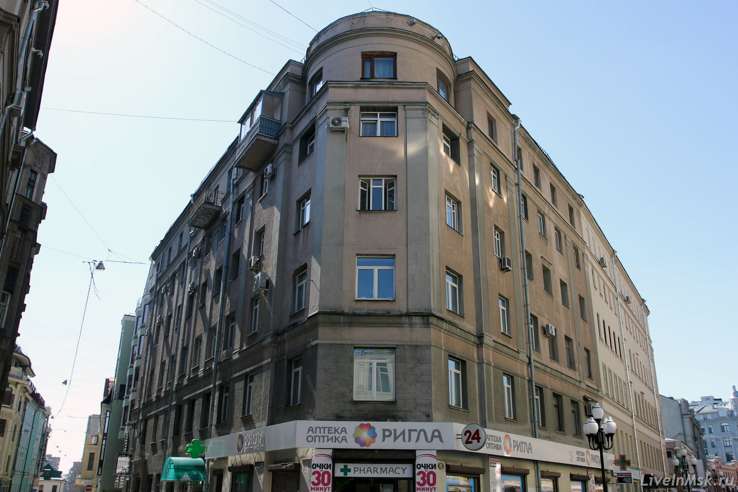 Дом на месте маклерской конторы Хлебникова, фото 2015 года