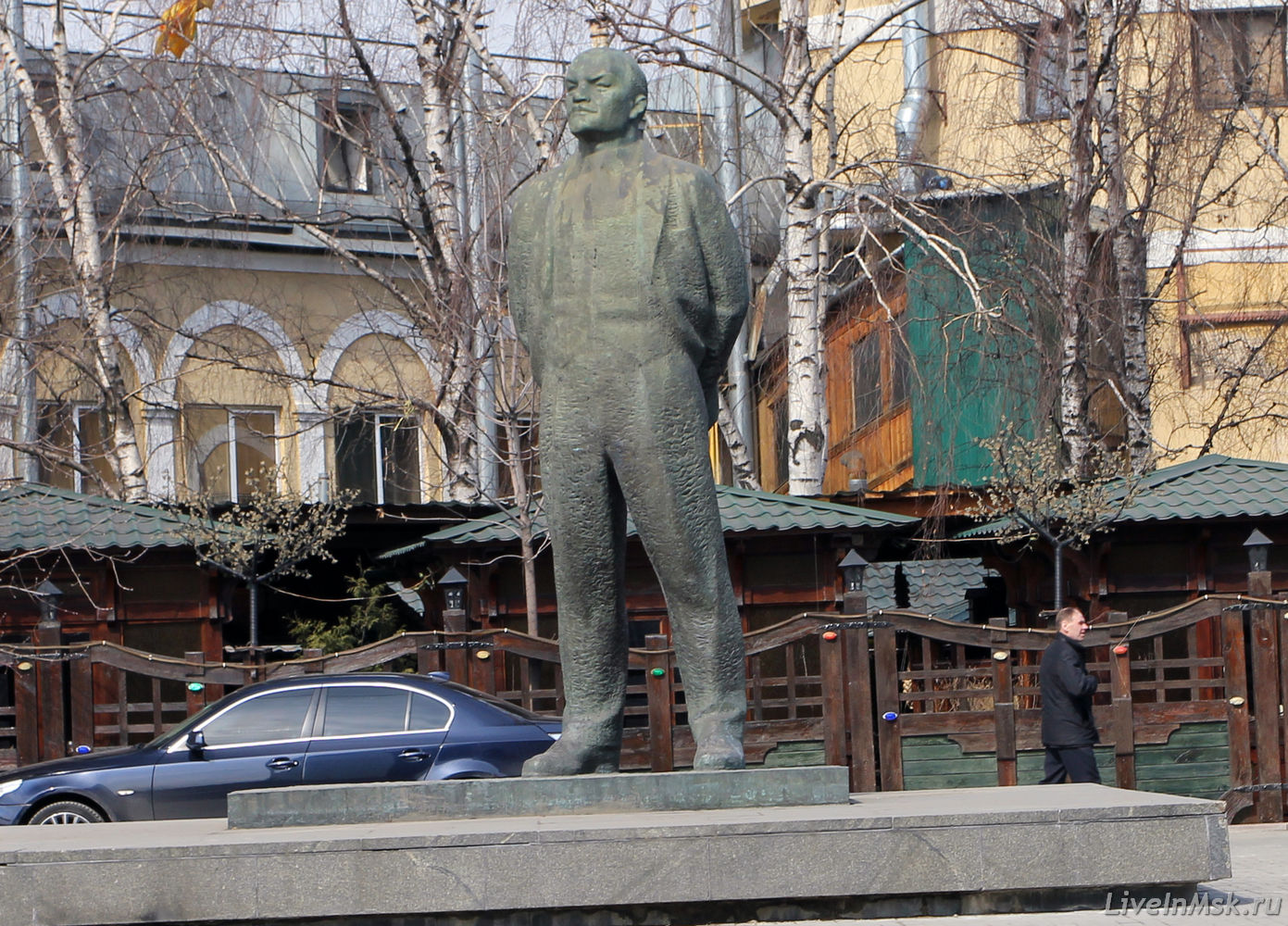 Памятник В.Ленину на Площади Ильича, фото 2014 года