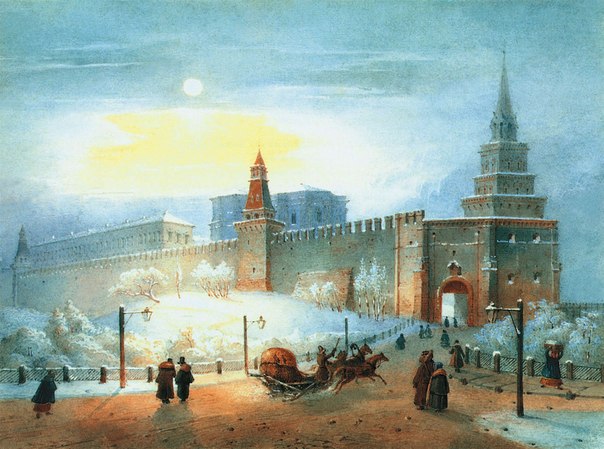 И.Вейс. Боровицкая башня Московского Кремля