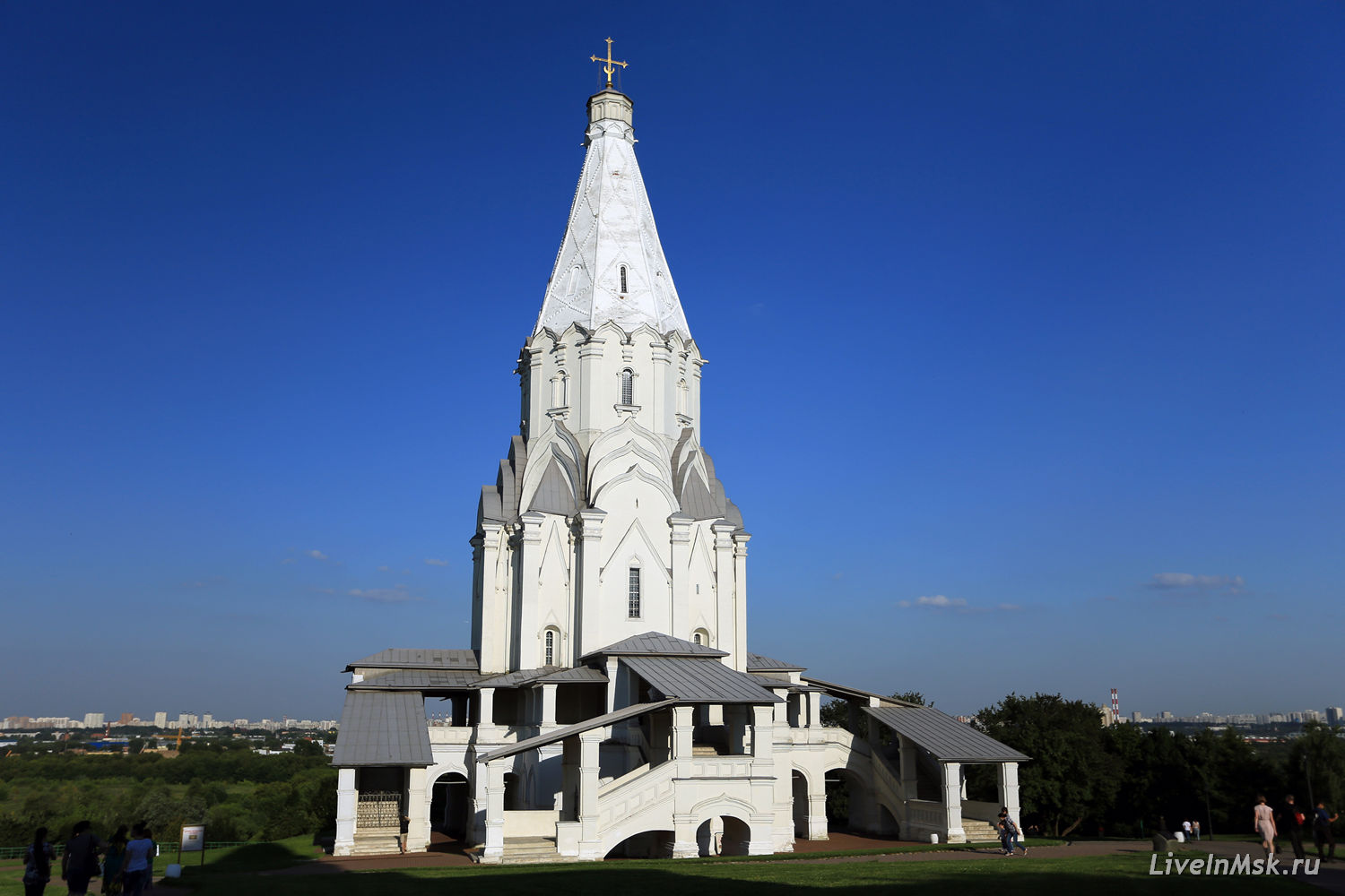Вознесенская церковь в Коломенском, фото 2014 года