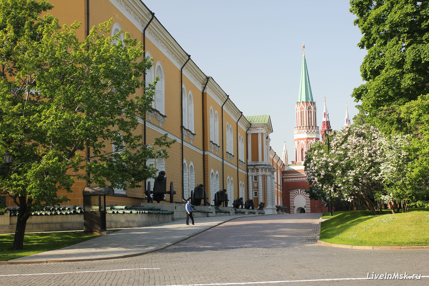Сенатская площадь Московского Кремля, фото 2016 года