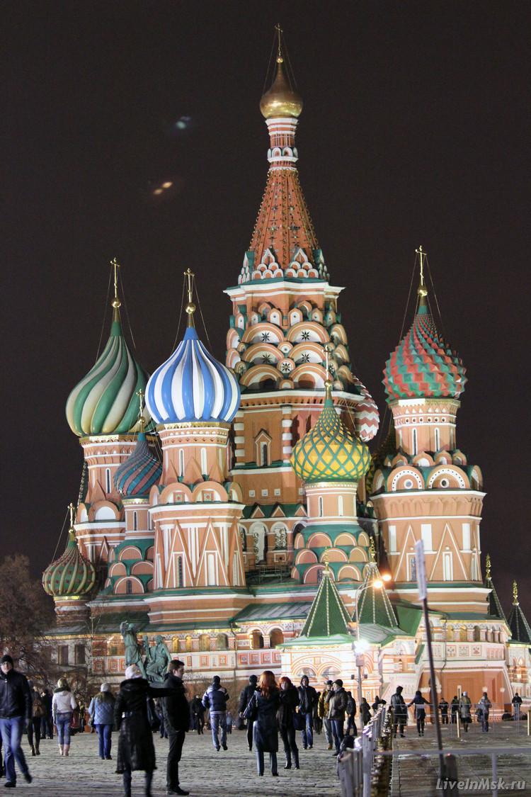 Покровский собор на Красной площади, фото 2014 года