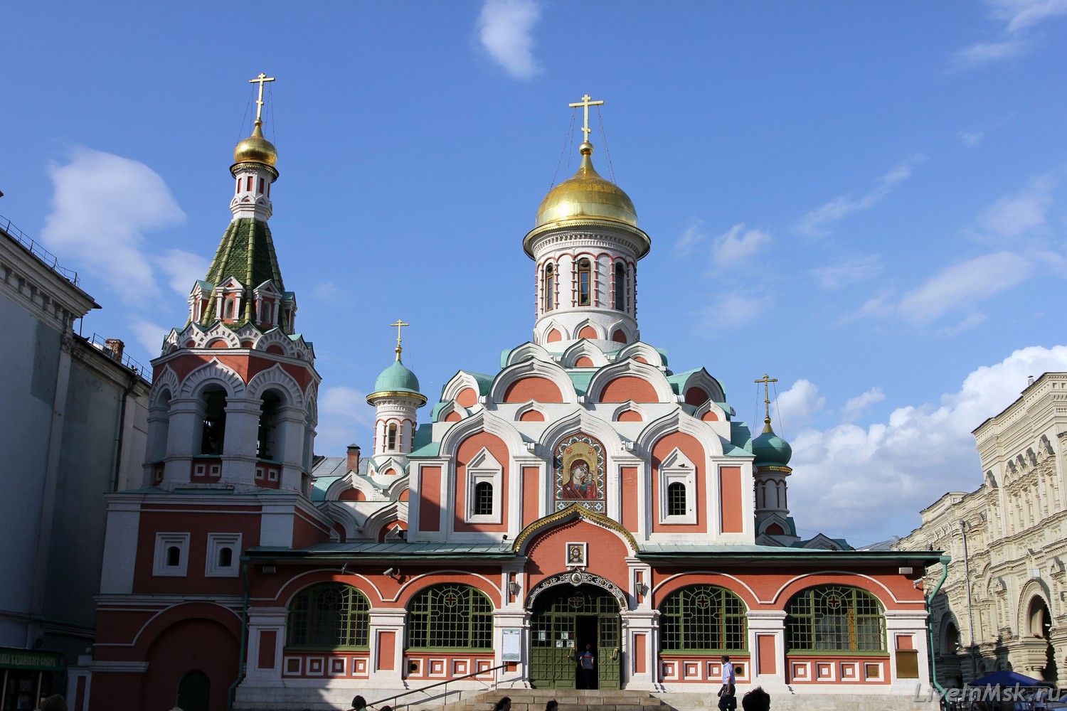 Казанский собор в Москве, фото 2016 года