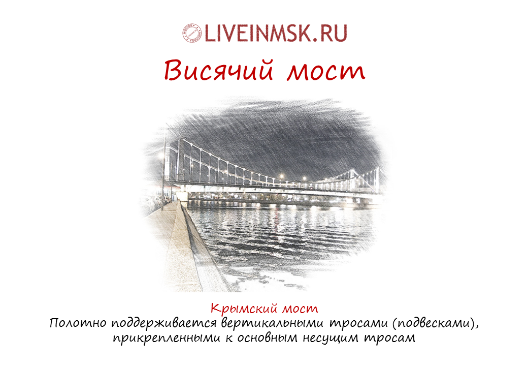 Висячие мосты Москвы