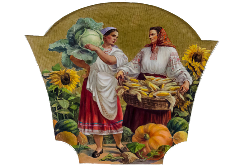 Киевская(радиальная):Сбор овощей