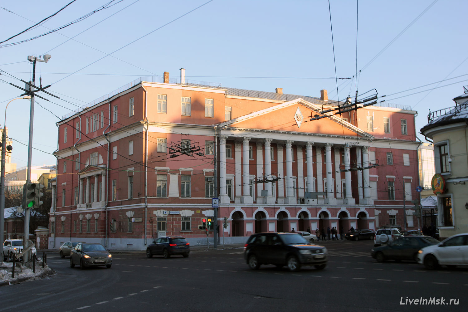 Дом Мусина-Пушкина на Разгуляе, фото 2015 года