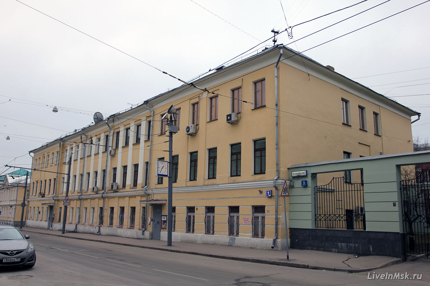 Дом фабрики Поповой в Елоховском проезде, фото 2014 года