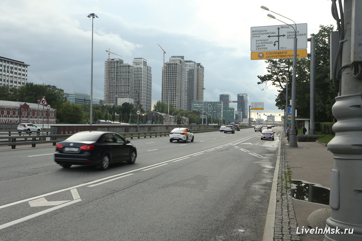 Ленинградское шоссе, фото 2023 года