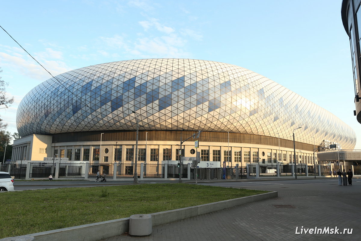 ВТБ Арена - стадион Динамо, фото 2023 года