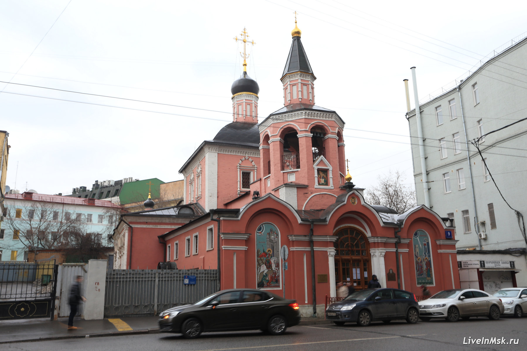 Храм Великомученика Георгия Победоносца в Старых Лучниках, фото 2017 года