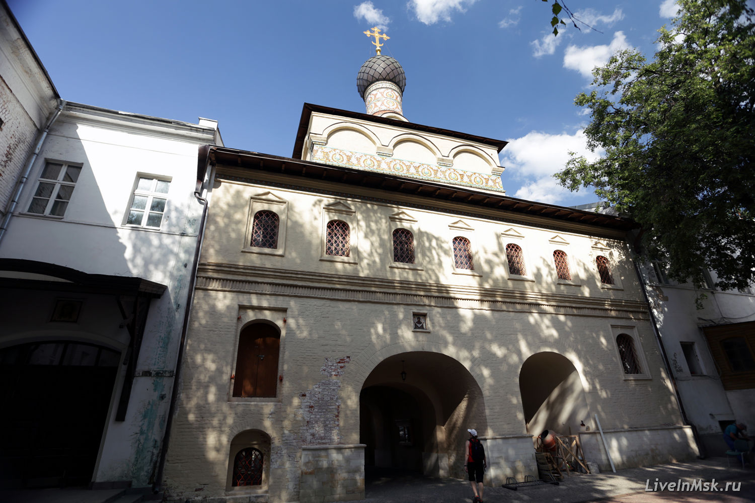 Андреевский монастырь, фото 2015 года