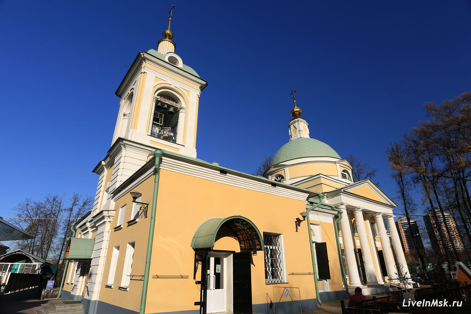 Храм Рождества Иоанна Предтечи в Ивановском, фото 2018 года