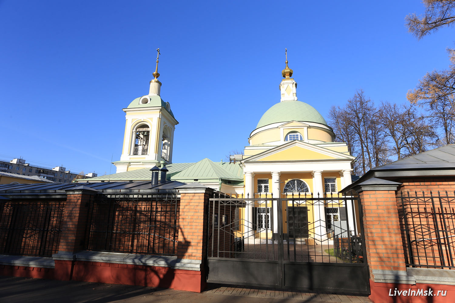 Храм Рождества Иоанна Предтечи в Ивановском, фото 2018 года