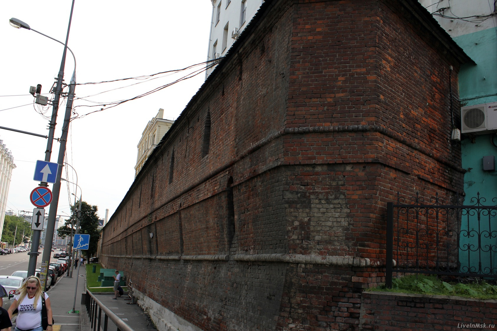 Участок Китайгородской стены на Китайгородском проезде