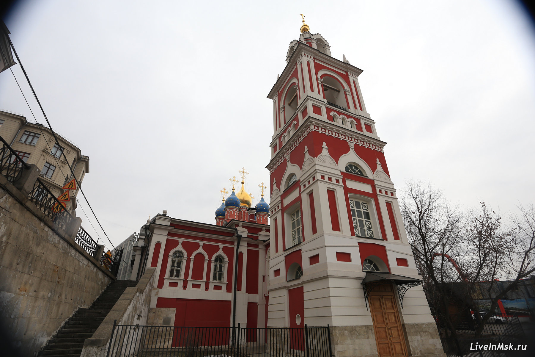 Церковь святого Георгия на Псковской горе, фото 2017 года