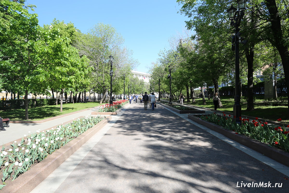 Сретенский бульвар, фото 2019 года