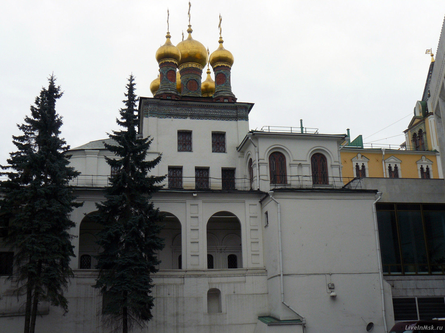 Верхоспасский собор Теремного дворца, фото 2014 года