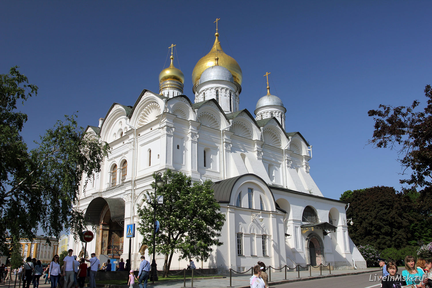 Архангельский собор Московского Кремля, фото 2015 года