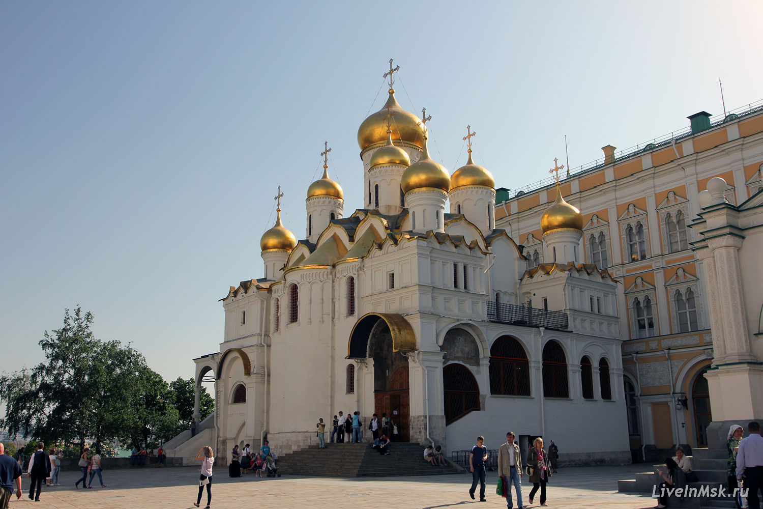 Благовещенский собор Московского Кремля, фото 2015 года