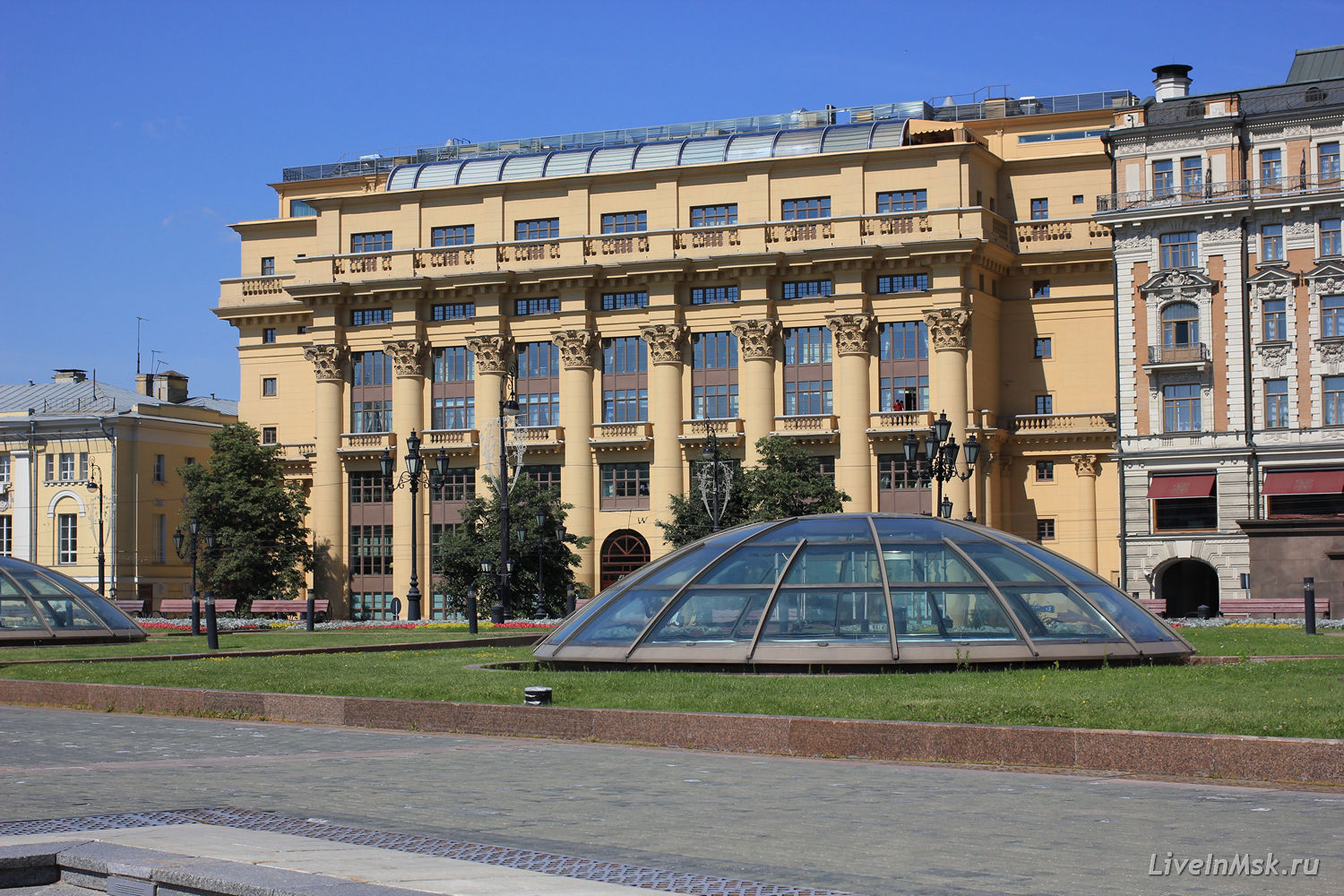 Манежная площадь, фото 2015 года