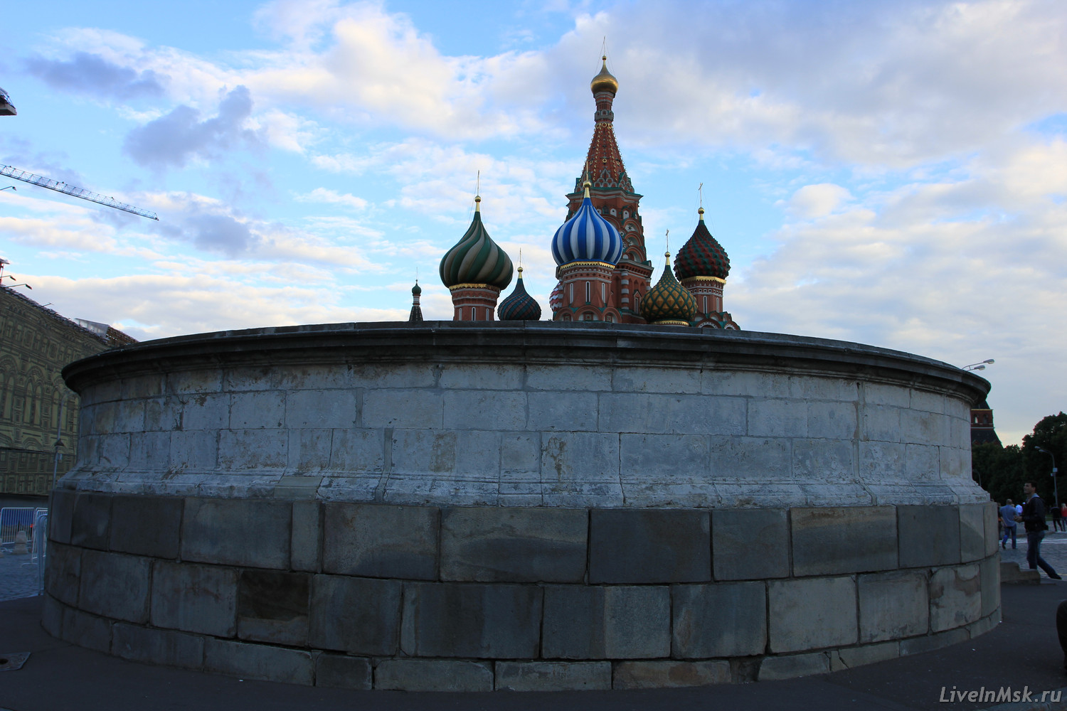 Лобное место на Красной площади, фото 2015 года