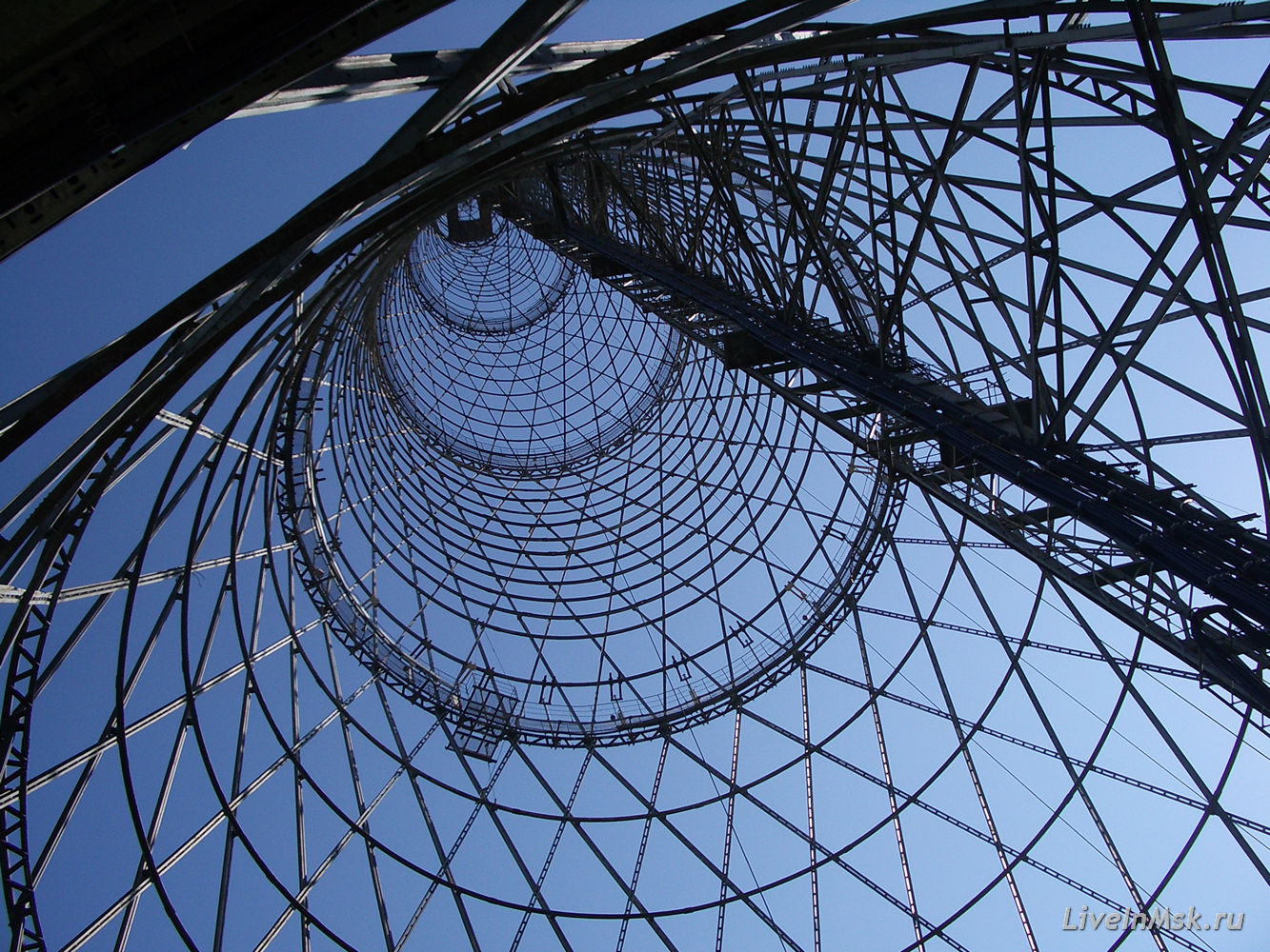 Шаболовская телевизионная башня, фото 2015 года