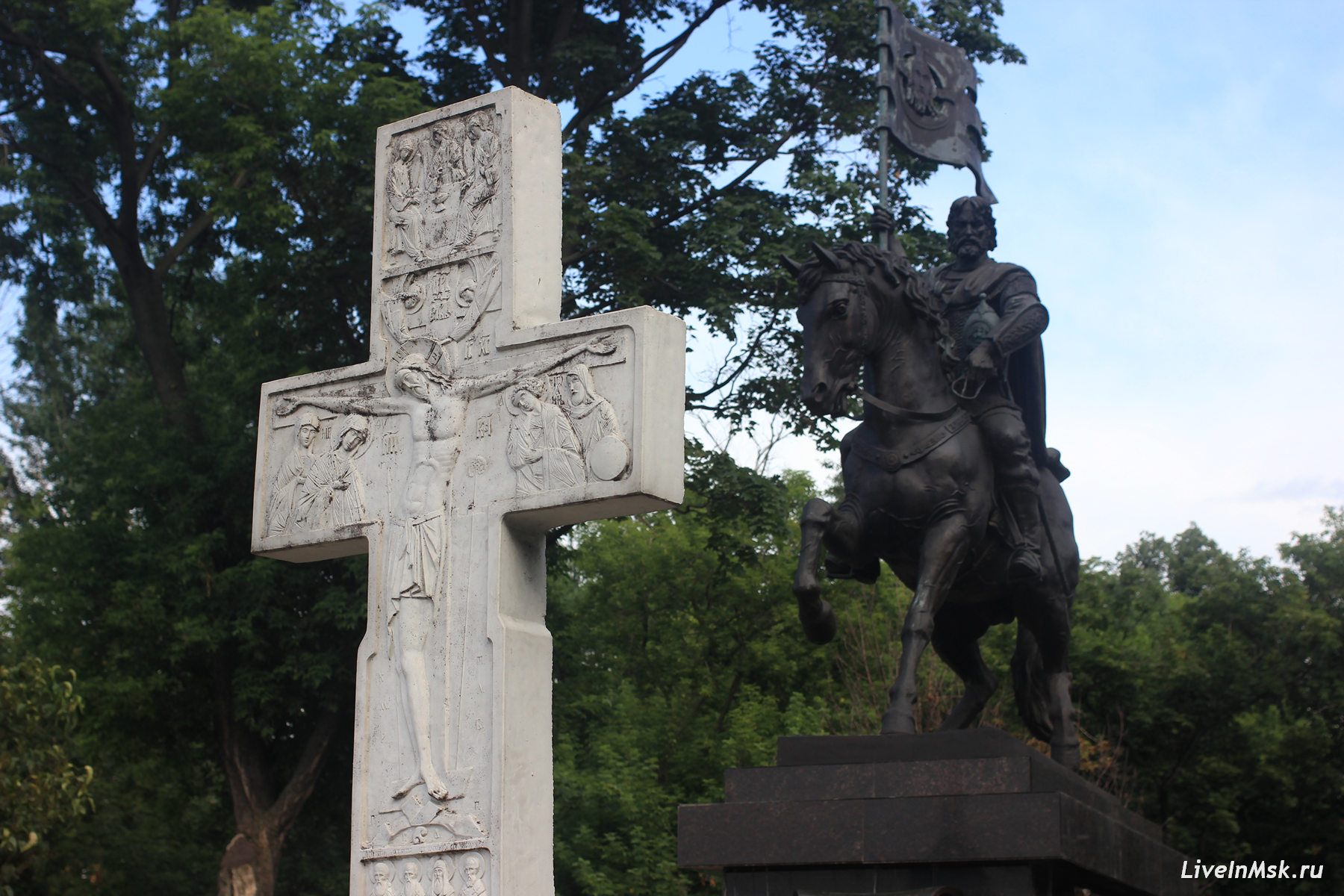 Памятник Дмитрию Донскому, фото 2017 года