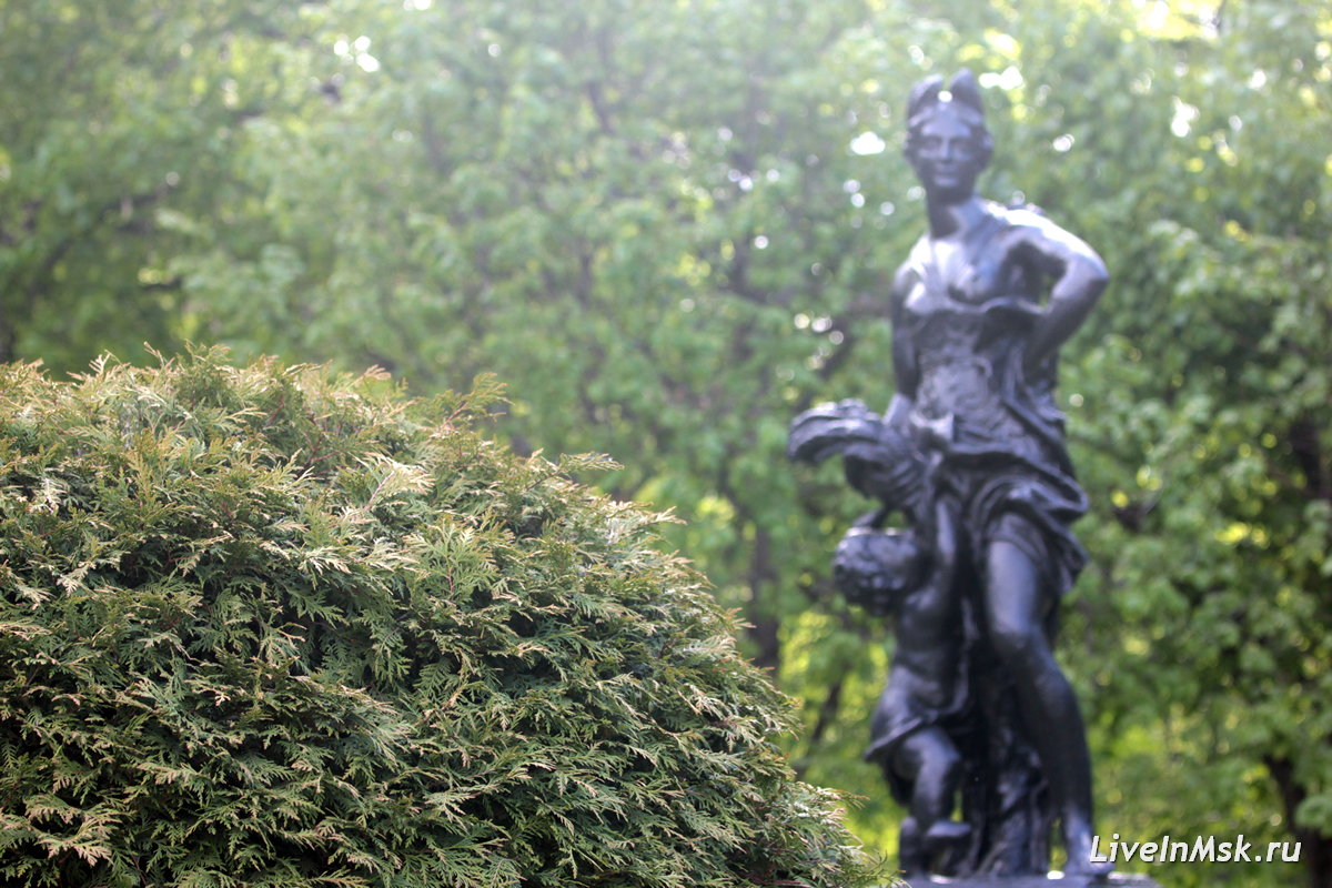 Статуя Деметра, фото 2023 года