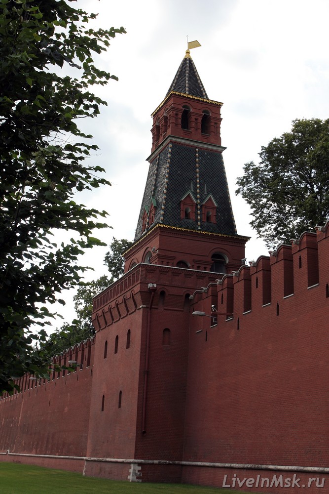 2-я Безымянная башня Московского Кремля, фото 2015 года