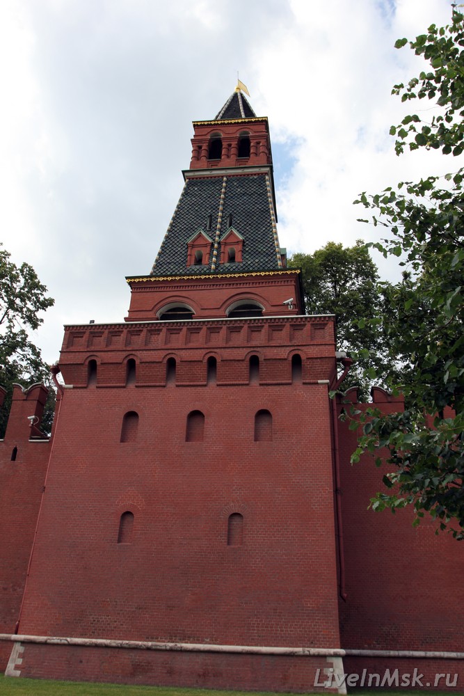 2-я Безымянная башня Московского Кремля, фото 2015 года