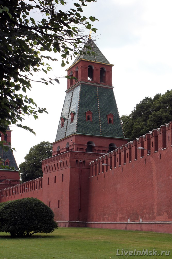 1-я Безымянная башня Московского Кремля, фото 2015 года