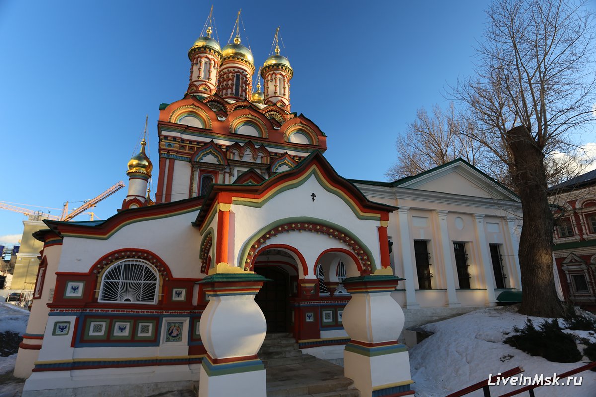 Никольская церковь на Берсеневке, фото 2019 года