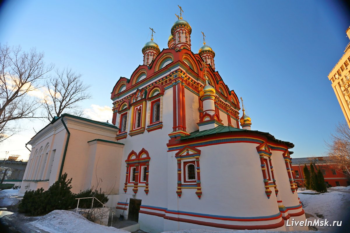 Никольская церковь на Берсеневке, фото 2019 года