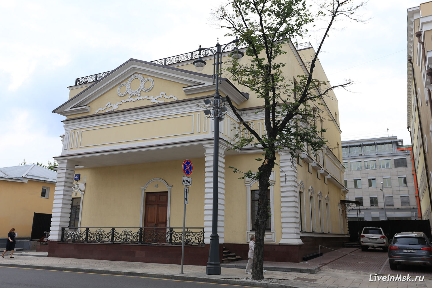 Здание на месте дома купца Феоктистова, фото 2015 года