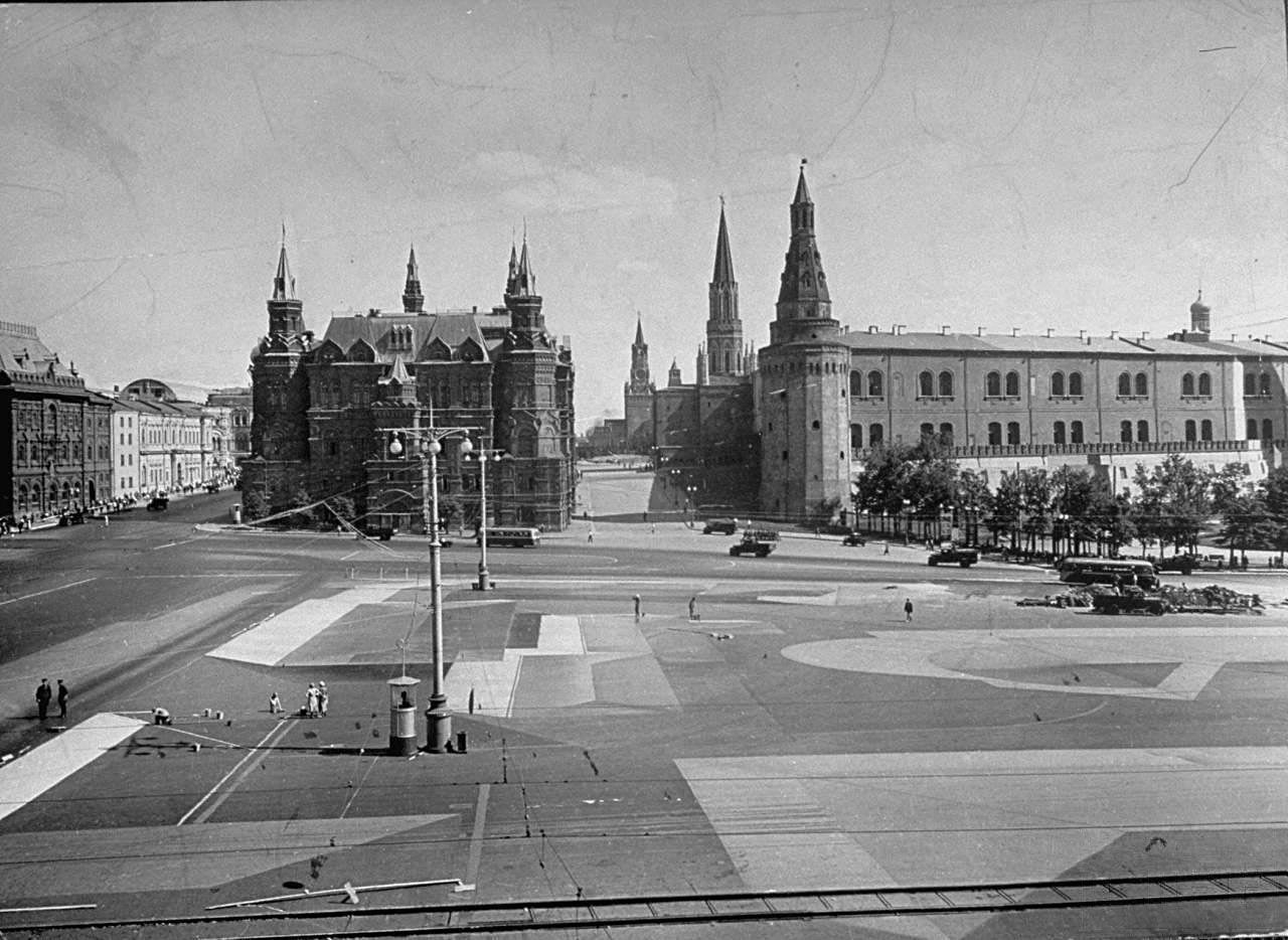 Манежная площадь 1930-е