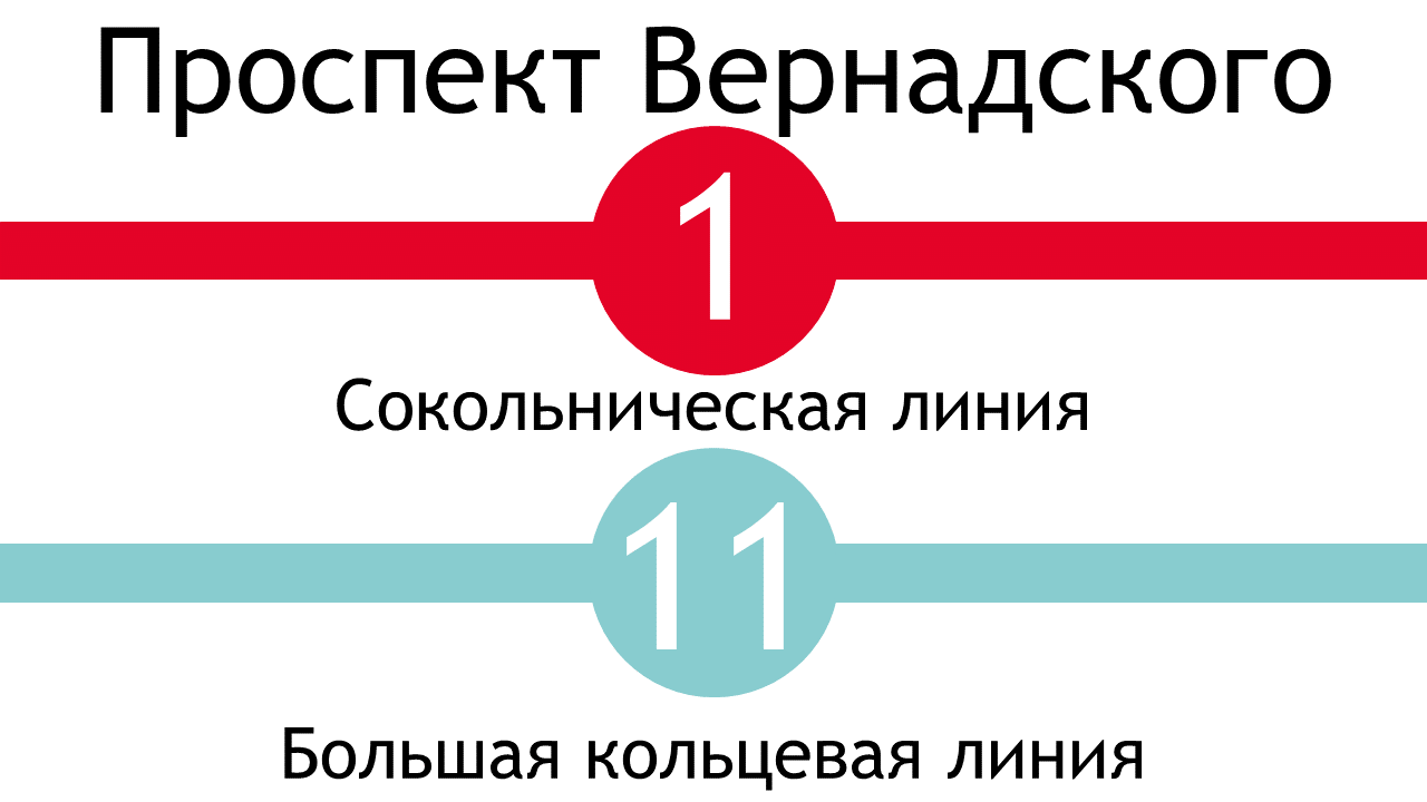 Метро Проспект Вернадского